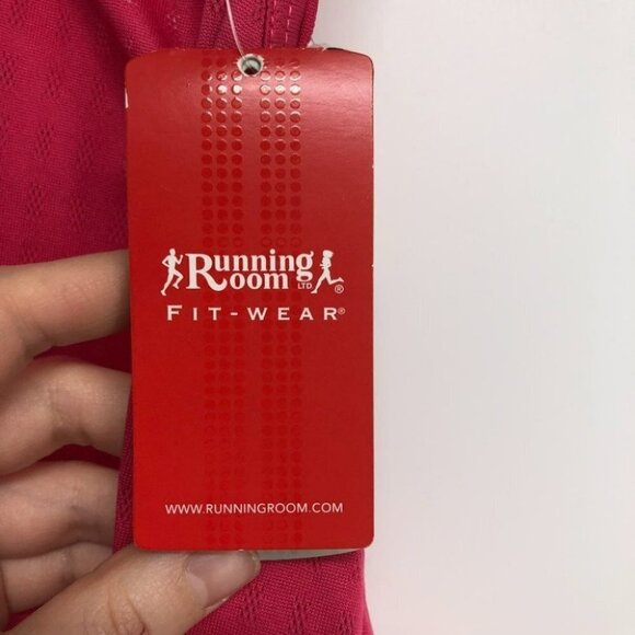 NWT Running Room racerback hot pink tank top small - Picture 4 of 13